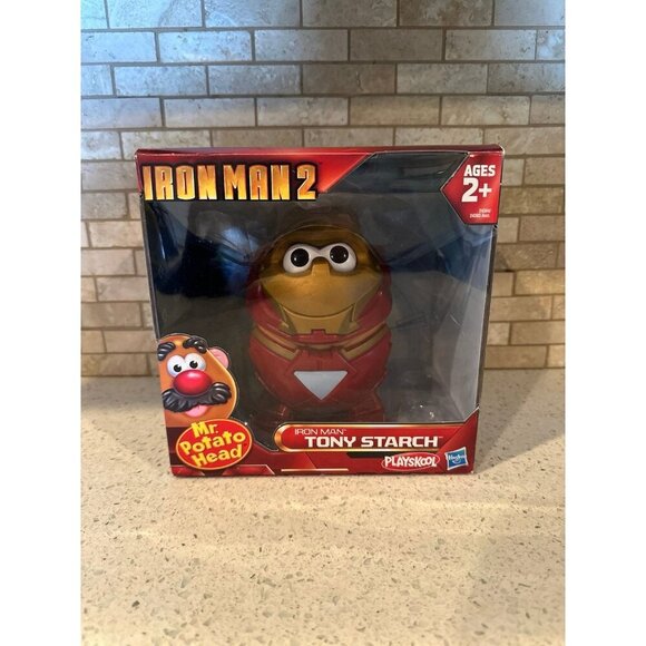 MARVEL HEROES | Iron Man 2 | TONY STARCH | Mr Potato Head | 2009| NEW IN BOX - Picture 1 of 4